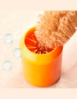 Pies łapa do czyszczenia miękkiego silikonu Pet stóp podkładka kubek delikatne włosie zwierzęta domowe są szczotka do czyszczeni