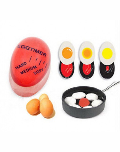 Hurtownie 1 sztuk jajko idealny kolor zmiana zegar pyszne miękkie twarde jajka gotowane gotowanie kuchnia