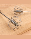 1 sztuk narzędzia kuchenne ze stali nierdzewnej trzepaczka mieszadło mieszanie mikser trzepaczka do jajek spieniacz obrót Hand P