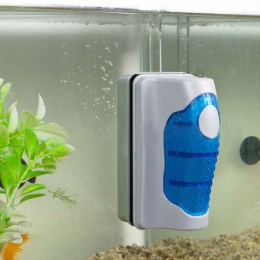 Nowy magnetyczny akwarium Fish Tank szczotki pływające czyszczenia szkła okno glony skrobak szczotka do czyszczenia gąbka z twor