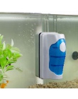 Nowy magnetyczny akwarium Fish Tank szczotki pływające czyszczenia szkła okno glony skrobak szczotka do czyszczenia gąbka z twor