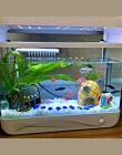 Fish Tank akwarium Decor dla SpongeBob i skalmar dom ananas Cartoon dom ozdoby do domu akcesoria do akwarium