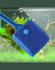 Nowy akwarium Fish Tank pędzle do algi do czyszczenia skrobak szczotka roślin łatwo do czyszczenia z tworzywa sztucznego gąbka a
