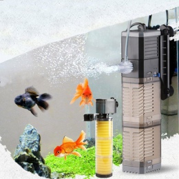 3 w 1 akwarium filtr do akwarium filtr do akwarium powietrza pompy powietrza zwiększenie tlenu filtr wewnętrzny do akwarium pomp