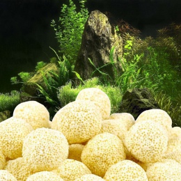 10 sztuk/40 sztuk Bio Balls akwarium ceramika poryzowana filtr mediów netto torba biologiczne piłka Fish Tank akwarium dostawy f