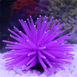 Silikonowe akwarium Fish Tank sztuczne Coral roślin podwodne ozdoba dekoracje ładne
