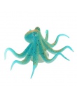 Fluorescencyjne sztuczne Octopus ozdoba do akwarium z przyssawką Fish Tank dekoracji