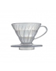Gorący bubel kroplownik kawowy V60 odporny na wysoką temperaturę żywica 2/4 kubki dla barista do parzenia kawy kubek