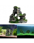 1 pc Fish Tank krajobrazu, w których utrzymuje się zwierzęta ozdobne, Rockery symulacja żywica akwarium dekoracje do domu wysoki