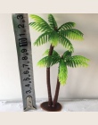 1 sztuk Mini drzewo kokosowe z tworzywa sztucznego symulacja akwarium zielone sztuczne rośliny wodne Fish Tank akwarium rośliny 