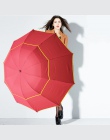 130 cm duże najwyższej jakości parasol mężczyzna deszcz kobieta wiatroszczelna duża Paraguas mężczyzna kobiet słońce 3 Floding d