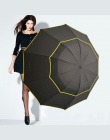 130 cm duże najwyższej jakości parasol mężczyzna deszcz kobieta wiatroszczelna duża Paraguas mężczyzna kobiet słońce 3 Floding d
