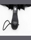 2018 darmowa wysyłka Big Fashion wysokiej jakości Audi biznes parasole czarny parasol długa rączka mężczyźni parasol automatyczn