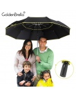 Wysokiej jakości 120 cm w pełni-parasol automatyczny mężczyźni deszcz kobieta podwójna warstwa 3 składane biznesu prezent paraso
