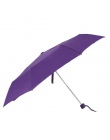 Plum wiatroszczelna parasol podróżny instrukcja otwarta wodoodporna trzy składane trzonek metalowy tkaniny Pongee kompaktowy kob