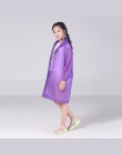 FGHGF EVA przezroczyste mody matowe dziecko płaszcz przeciwdeszczowy dziewczyna i chłopak odzież przeciwdeszczowa odkryty piesze