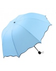 Dla kobiet deszcz parasol 4 składane kobiet parasole uchwyt wygodne zdecydowanie marka księżniczka Craft 92 CM na zewnątrz podró