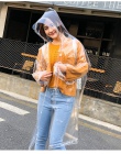 FreeSmily moda przeźroczysty płaszcz przeciwdeszczowy dla dorosłych piesze wycieczki na zewnątrz wędkarstwo płaszcz przeciwdeszc