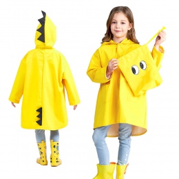 1 PC śliczne małe dinozaur wodoodporny poliester deszcz płaszcz chłopiec dzieci dziewczyny wiatroodporny ponczo przedszkole ucze