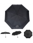 Bla bla długie podwójne Mercedes-Benz parasol automatyczny deszcz uv wysokiej jakości składany parasol samochód dla kobiety mężc