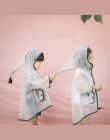 2018 przezroczysty wodoodporny płaszcz przeciwdeszczowy dla dzieci płaszcz przeciwdeszczowy z pianki EVA dziewczyny wiatroodporn