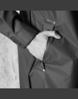 Eva Allen Walker moda płaszcz przeciwdeszczowy, mężczyzna kobiet czarny fala wersja sterownika płaszcz przeciwdeszczowy dla doro