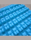 53 wnęka silikonowe Gummy niedźwiedź formy czekoladowe cukierki ekspres do tacka do lodu formy