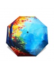 , Takich jak deszcz składany Parasol kobiet obraz Van Gogha chińska sztuka Sakura parasole deszcz kobiety wiatroszczelna anty-uv