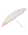 Waga 190g Super lekki i mały składany parasole kobiety Mini słońce Parasol człowiek Parasol podróżny Lady Mini kieszonkowy deszc