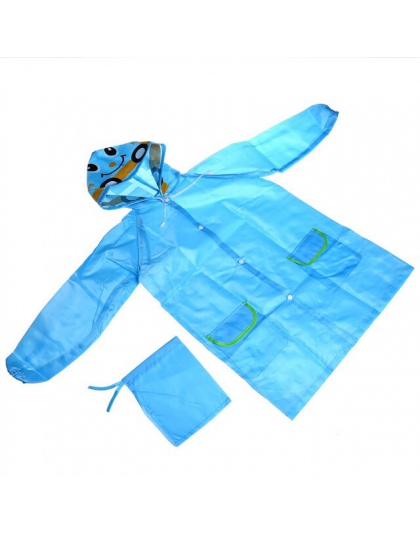 VILEAD kreskówki Oxford płaszcz przeciwdeszczowy dla dzieci dla dzieci wodoodporny poncho przeciwdeszczowe chłopiec dziewczyny p