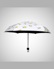 TECHOME składany mini parasol kreatywny śliczne przenośny składany lekki parasol podróżny deszcz kobiety wodoodporny UV ochronne
