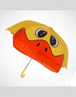 Długi uchwyt parasol deszcz dla dzieci 3D zwierząt drukuj śliczne parasol dla dzieci dla chłopca dziewczyna ochrona przed słońce