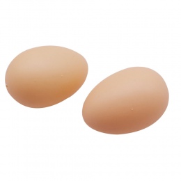10 sztuk z kurczaka dom małe fałszywe jaja 5*3.4 cm artykuły dla zwierząt hodowlanych akcesoria do klatek przewodnik kurczaka ja