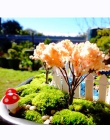 50 sztuk Mini czerwony grzyb ogród ozdoba miniaturowe roślin garnki wróżka DIY domek dla lalek krajobraz Bonsai roślin ogrodnict