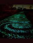 50 sztuk Glow in the Dark otoczaki do ogrodu blask kamienie skały na chodniki ścieżki ogrodowe/taras trawnik ogród Yard Decor Lu
