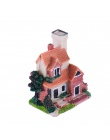 10 stylów miniaturowe żywica zamek dom mikro krajobraz bajki ogród domek Decor Craft dla dekoracja do przydomowego ogrodu