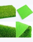 Sztuczny trawnik trawy miniaturowy ogród ozdoba DIY grzyb Craft Pot bajki fałszywy mech na ślub Xmas Party Decor 15*15 cm