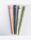 4 sztuk/partia długopis lub 10 sztuk do napełniania Panda różowa mysz kasowalna niebieski atrament długopis żelowy szkolne mater