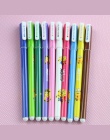 10 sztuk kolor długopis pióra żelowe długopis Kawaii Boligrafos Kawaii Canetas Escolar śliczne koreański biurowe