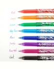 1 Pc nowy 0.5mm wymazywalnej długopis 1 sztuk wkłady kolorowe 8 kolorów kreatywne narzędzia do rysowania Student pisanie narzędz