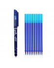 Wymazywalnej długopis napełniania 20 sztuk/zestaw biurowe długopis żel 0.5mm pręt magiczne zmazywalne pióro niebieski/czarny atr