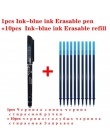 Wymazywalnej długopis napełniania 20 sztuk/zestaw biurowe długopis żel 0.5mm pręt magiczne zmazywalne pióro niebieski/czarny atr