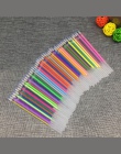 12 24 36 48 kolorów/zestaw Flash długopis żel podświetlenia kolor napełniania pełna Shinning do napełniania malarstwo długopis r