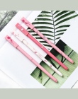 1 pc różowy Flamingo długopis żelowy piękny pluszowe łabędź długopisy szkolne pisania dziewczyna prezenty Kawaii neutralne długo
