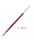1 Pc nowy 0.5mm wymazywalnej długopis 5 sztuk wkłady kolorowe 8 kolorów kreatywne narzędzia do rysowania Student pisanie narzędz