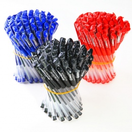 5 sztuk biurowe sklep europejski standardowy żel długopis szkolne czerwony niebieski czarny długopis żelowy/pióro neutralne 0.5 