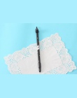 Kot powłoki długopis żelowy DIY artykuły biurowe i szkolne Smooth pisanie czarny i niebieski atrament 0.5mm długopis 1 sztuk