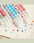 10 sztuk/paczka kolor długopis żelowy Cartoon zwierząt Starry gwiazda słodkie kwiatowe długopisy 0.38mm długopis artykuły papier