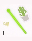 1 pc kaktus długopisy żelowe Kawaii zielone rośliny pióro neutralne śliczne długopisy szkolne biurowe pisanie prezenty koreański