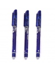 3 sztuk/zestaw wkłady do zmywalnych długopisów żelowych jest czerwony niebieski atrament niebieski/czarny magiczne pisanie neutr